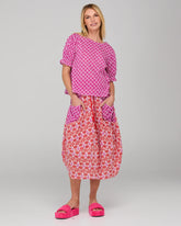 BOOM SHANKAR GURU SKIRT - SPLICED NAPLES